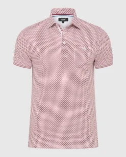 Milo Print Jersey Polo With Pocket