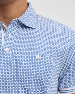 Milo Print Jersey Polo With Pocket