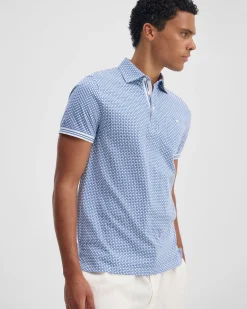 Milo Print Jersey Polo With Pocket