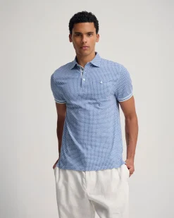 Milo Print Jersey Polo With Pocket