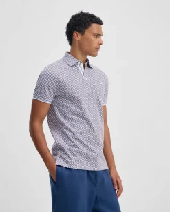 Milo Print Jersey Polo With Pocket