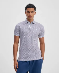 Milo Print Jersey Polo With Pocket