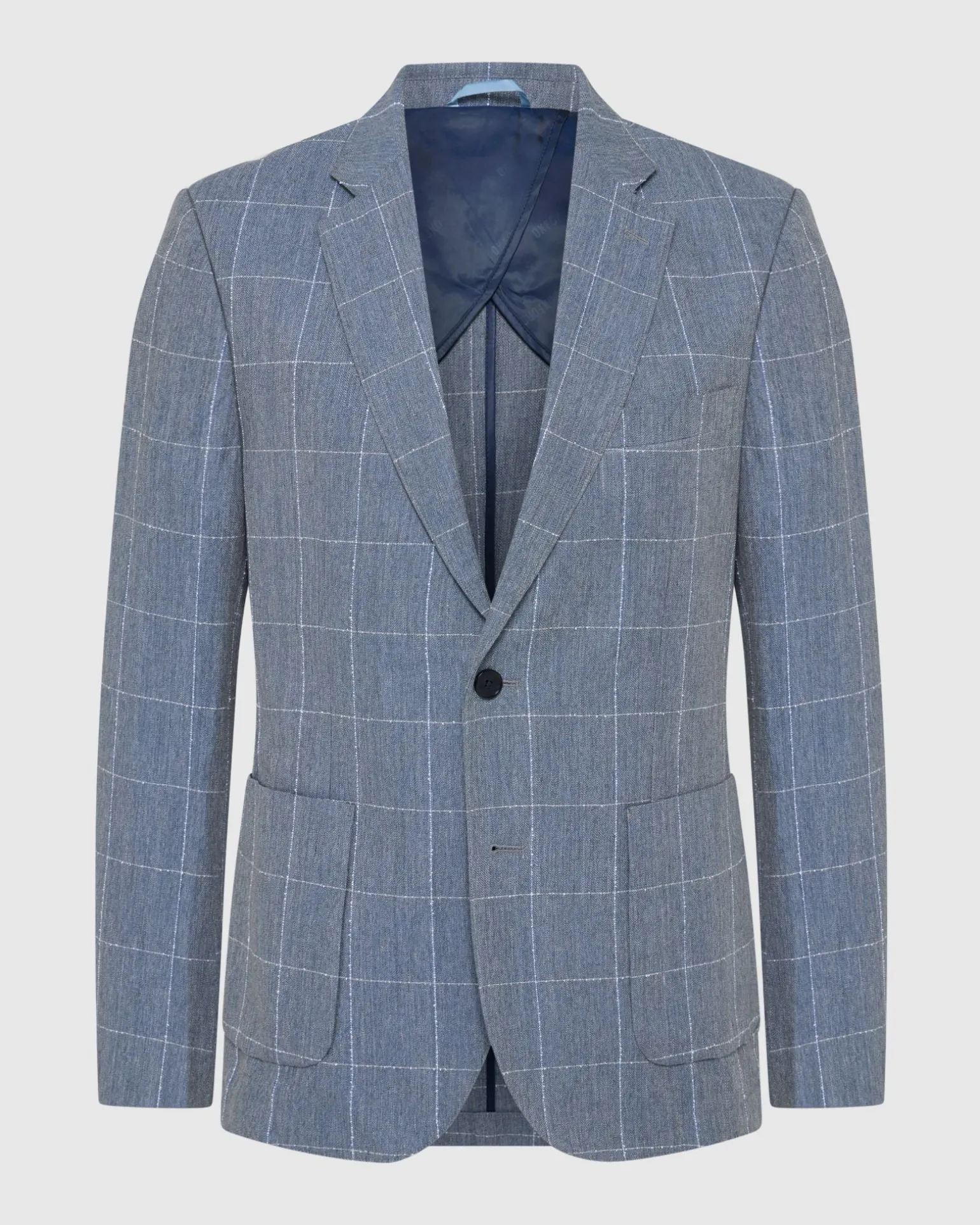 Milton 1/2 Lined Checked Blazer