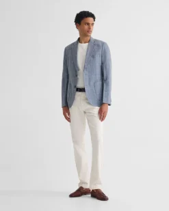 Milton 1/2 Lined Checked Blazer