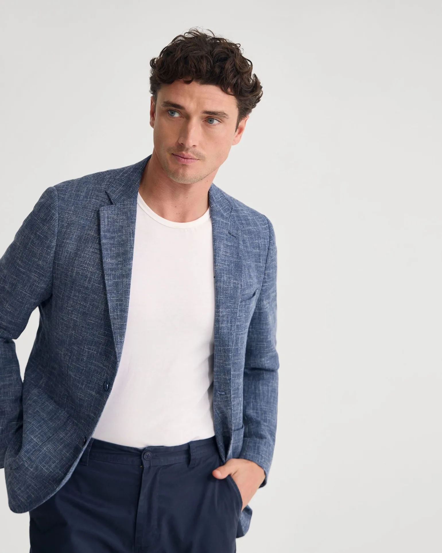 Milton Linen Blazer