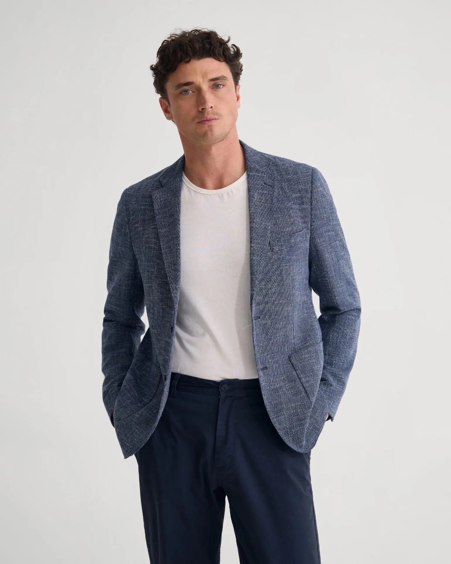 Milton Linen Blazer