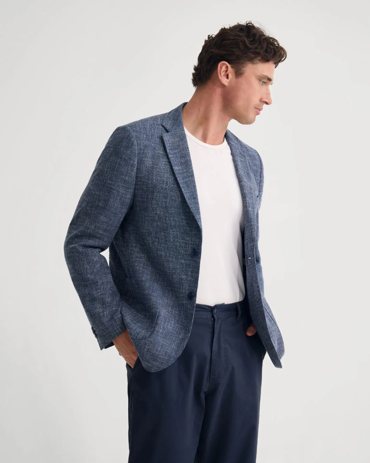 Milton Linen Blazer