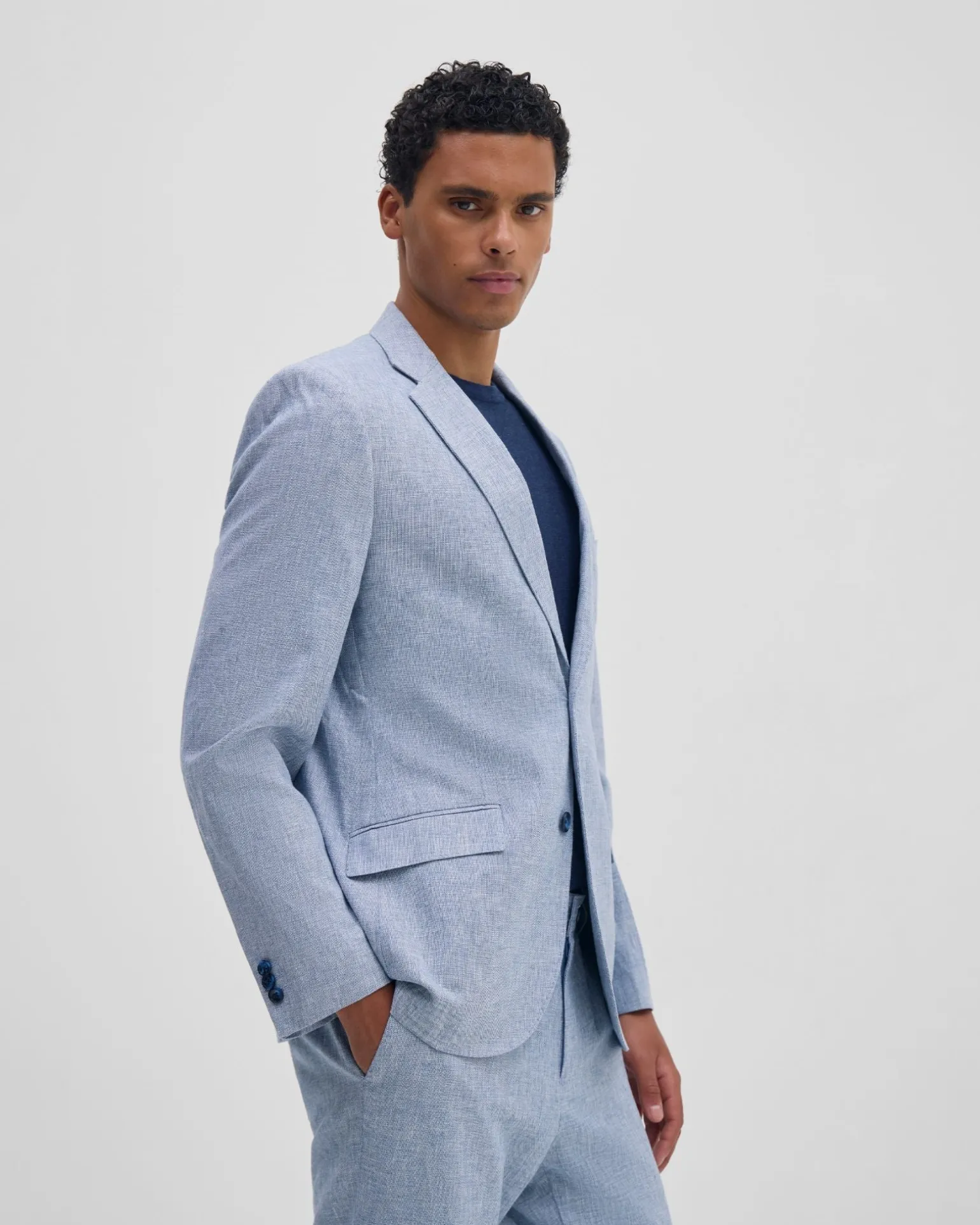Milton Linen Blend Blazer