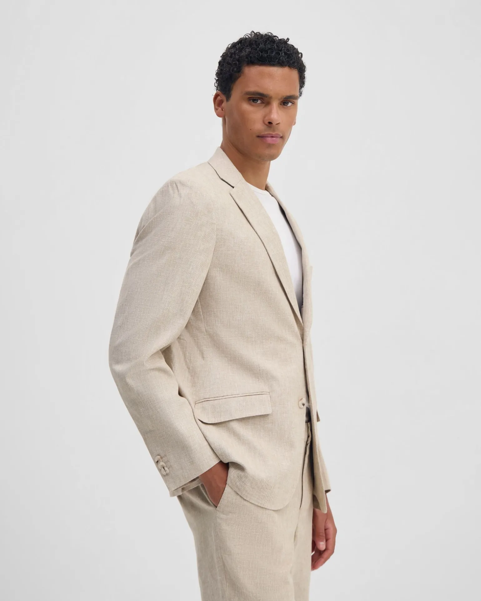 Milton Linen Blend Blazer