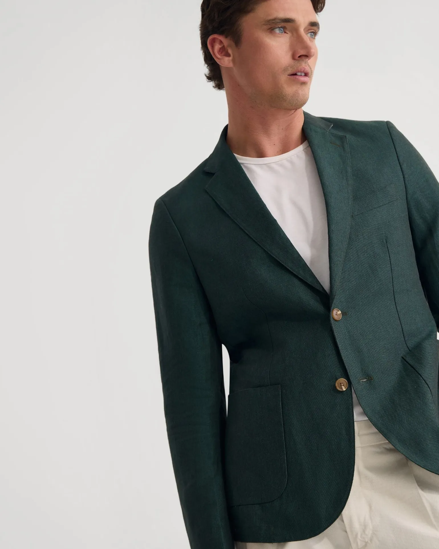 Milton Linen Blend Blazer