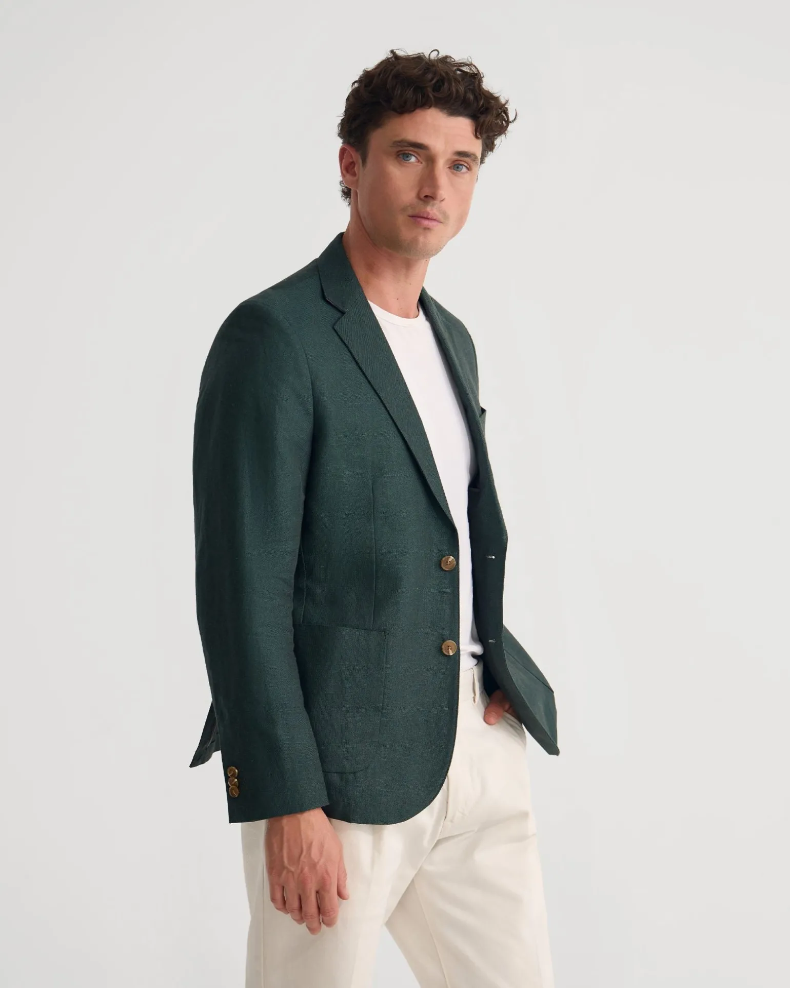 Milton Linen Blend Blazer