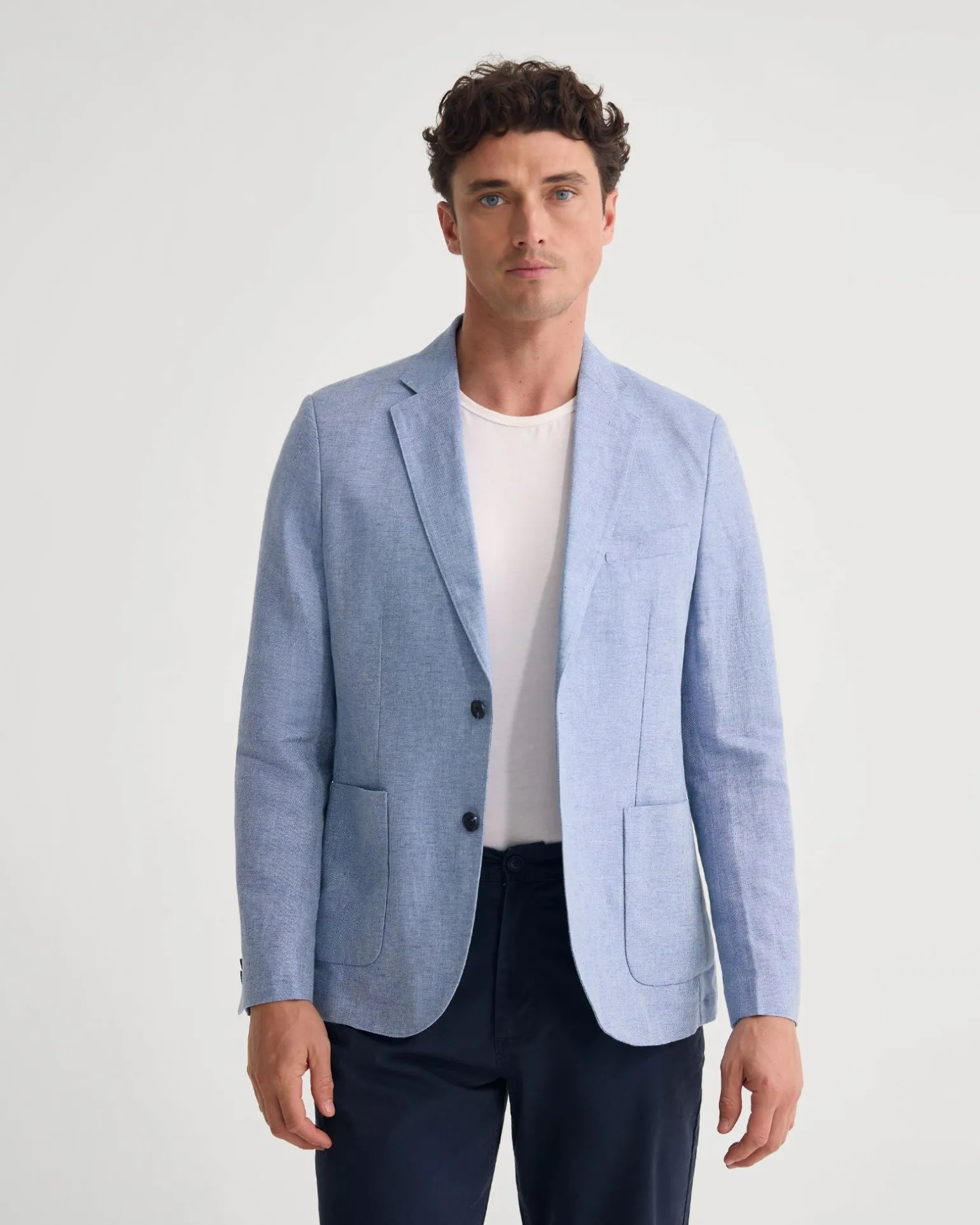 Milton Linen Blend Blazer