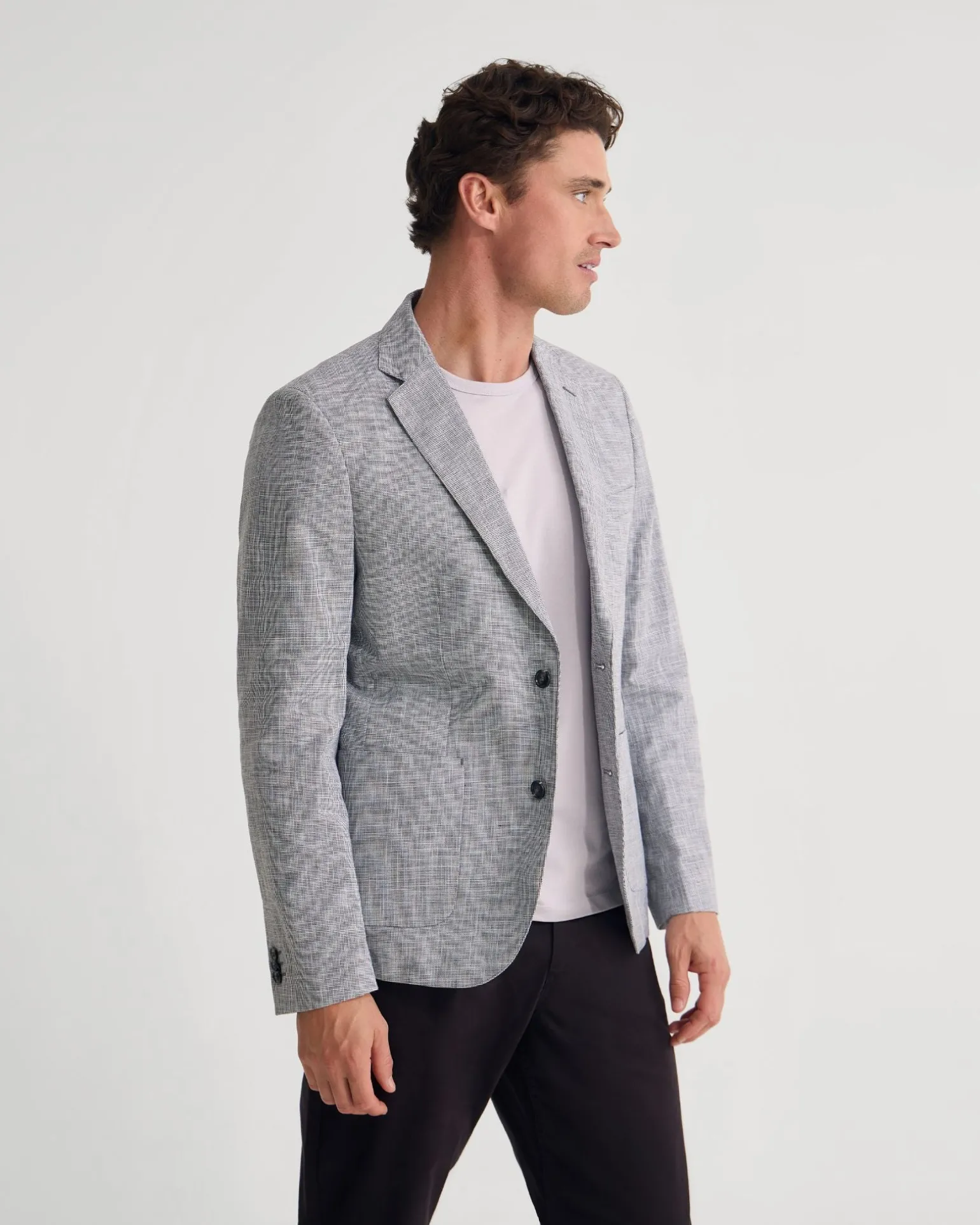 Milton Mini Check Blazer