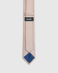 Milton Spot 7Cm Floral Tie