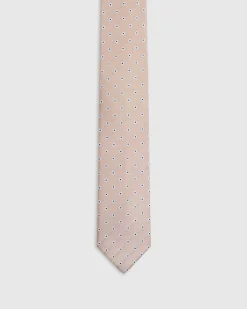 Milton Spot 7Cm Floral Tie