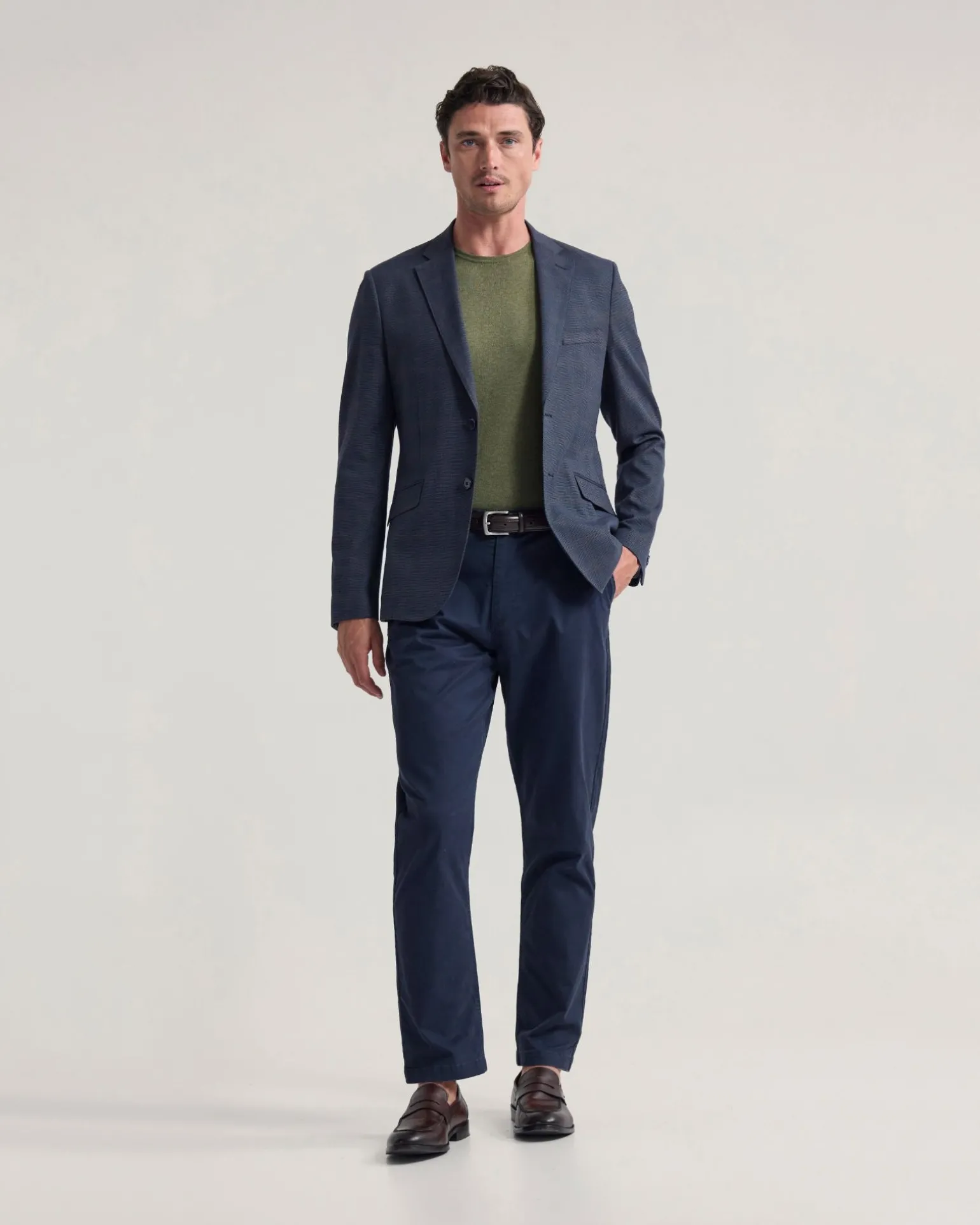 Milton Stretch Cotton Blazer