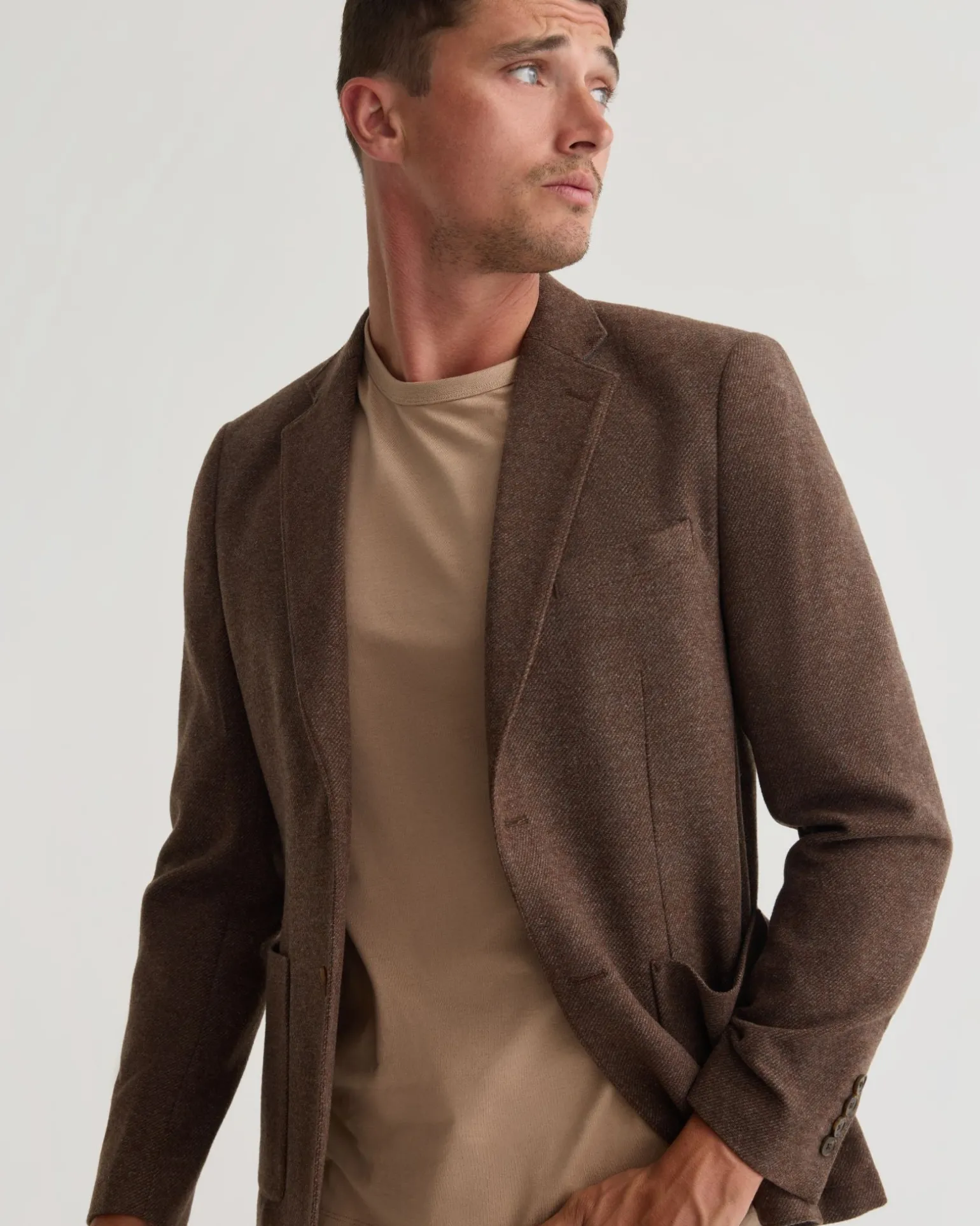 Milton Twill Wool Blazer