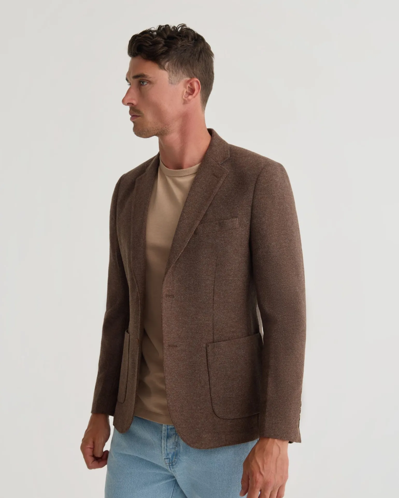Milton Twill Wool Blazer