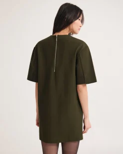 Miranda Stretch Knit Ponti Dress