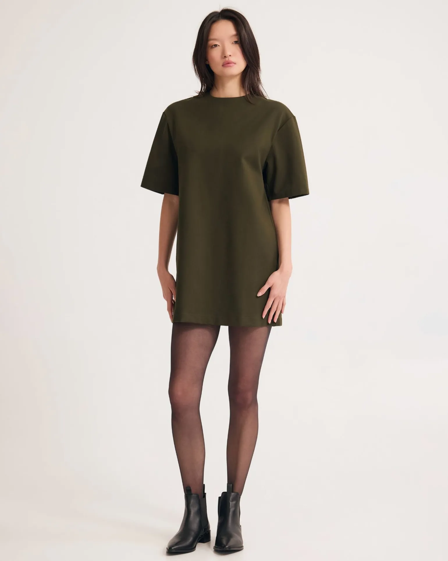 Miranda Stretch Knit Ponti Dress