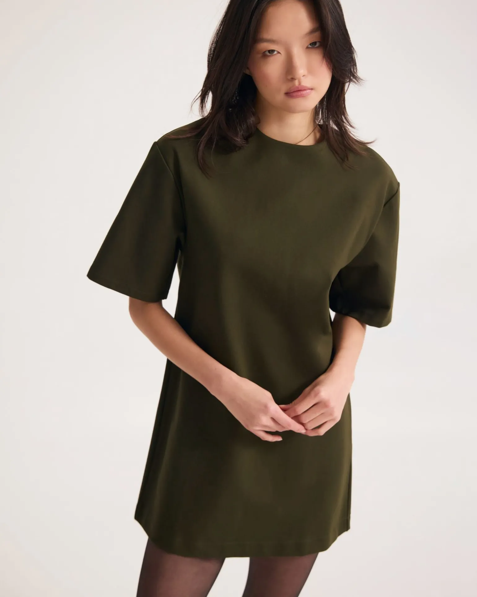 Miranda Stretch Knit Ponti Dress