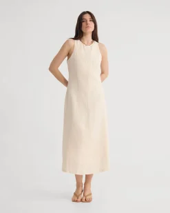 Miriam Linen Blend Dress