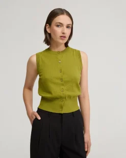 Nema Button Up Knit