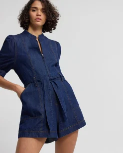 Nera Denim Playsuit