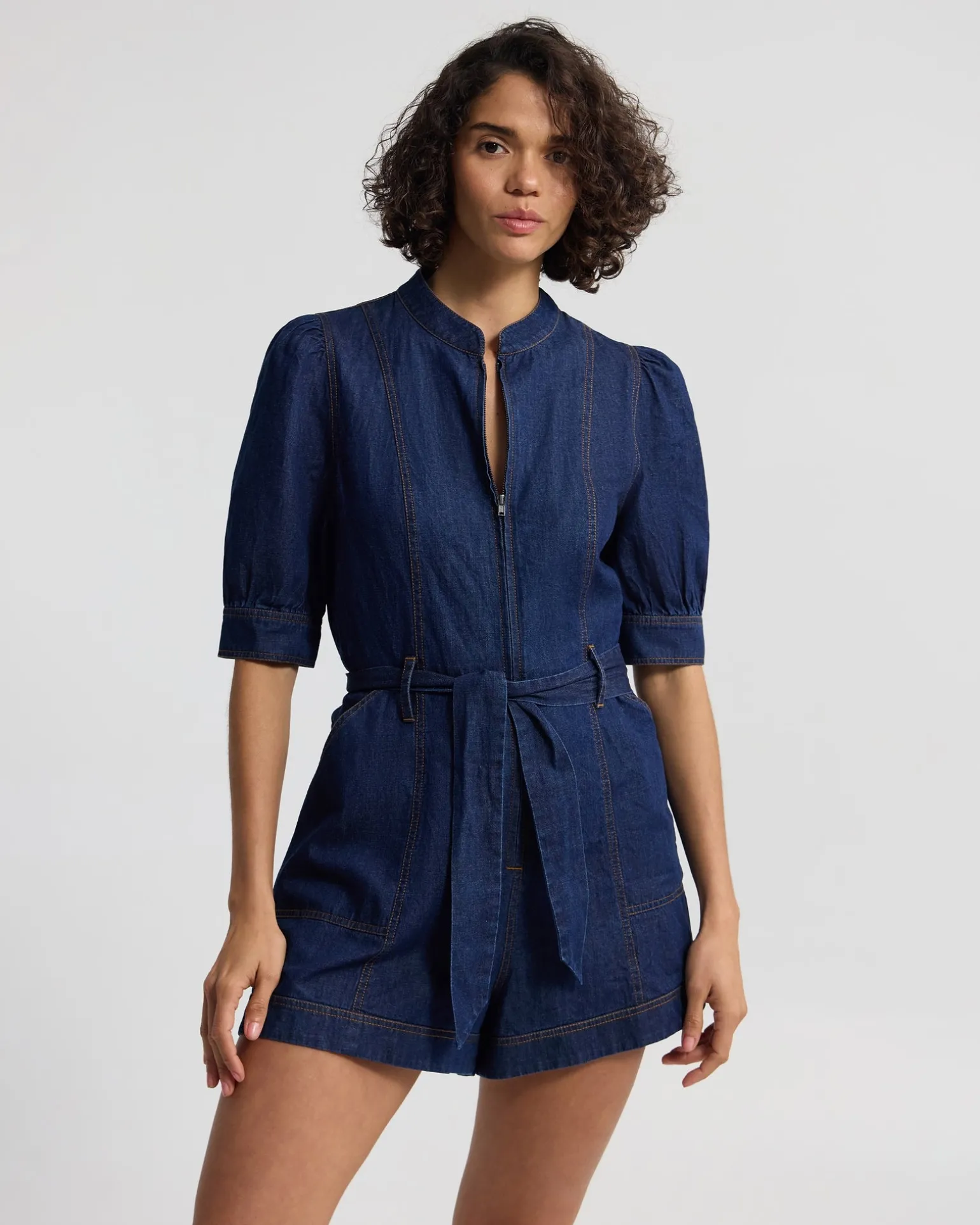 Nera Denim Playsuit