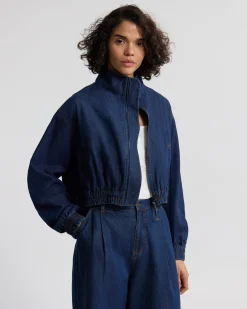 Nikita Denim Bomber Jacket