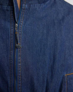Nikita Denim Bomber Jacket