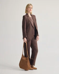 Nina Straight Leg Linen Pant