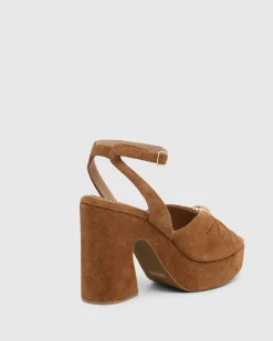 Nina Suede Platform Shoe