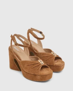 Nina Suede Platform Shoe