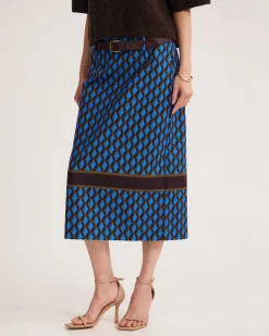 Nora Stretch Midi Skirt