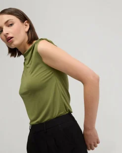 Nova Twist Shoulder Top