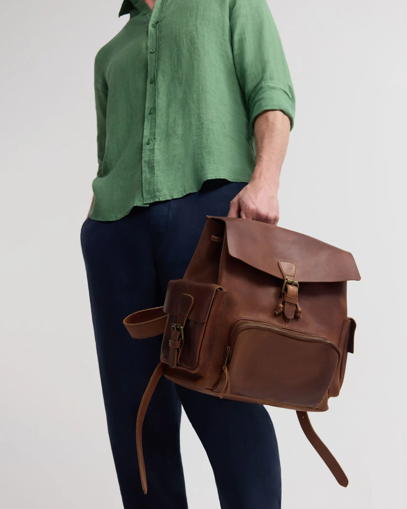 Odyssey Leather Backpack