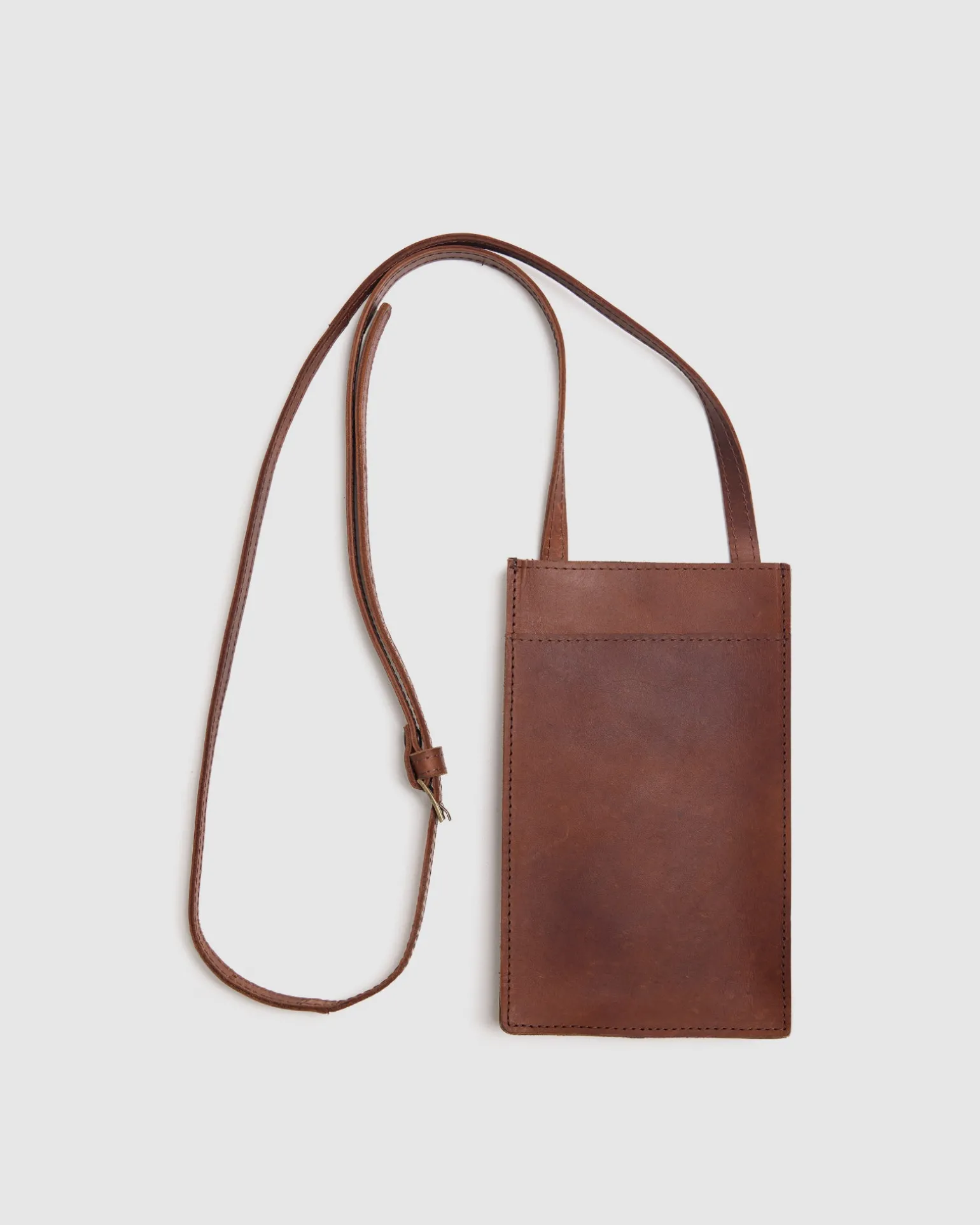 Odyssey Leather Lanyard Pouch