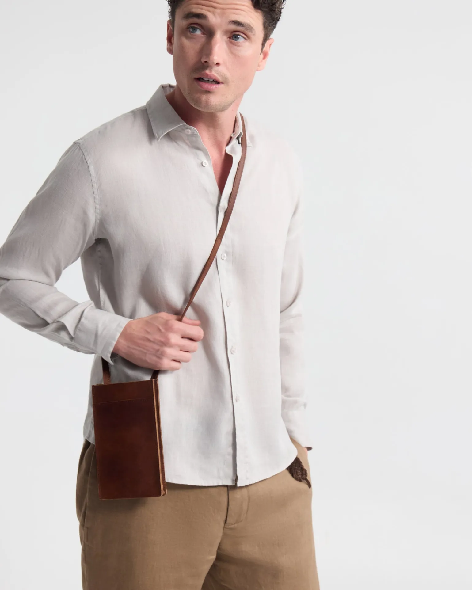 Odyssey Leather Lanyard Pouch