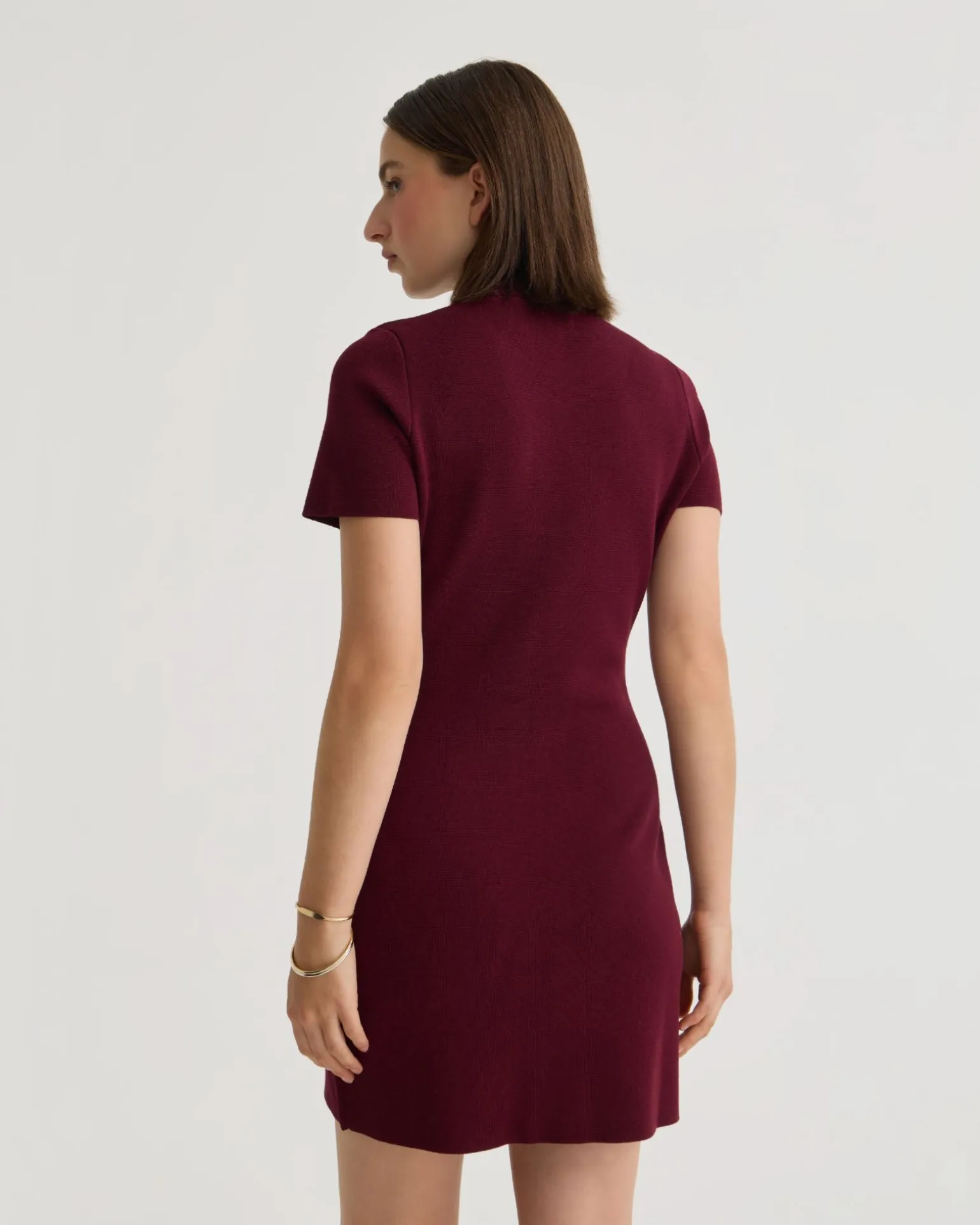 Olive Knitted Mini Dress