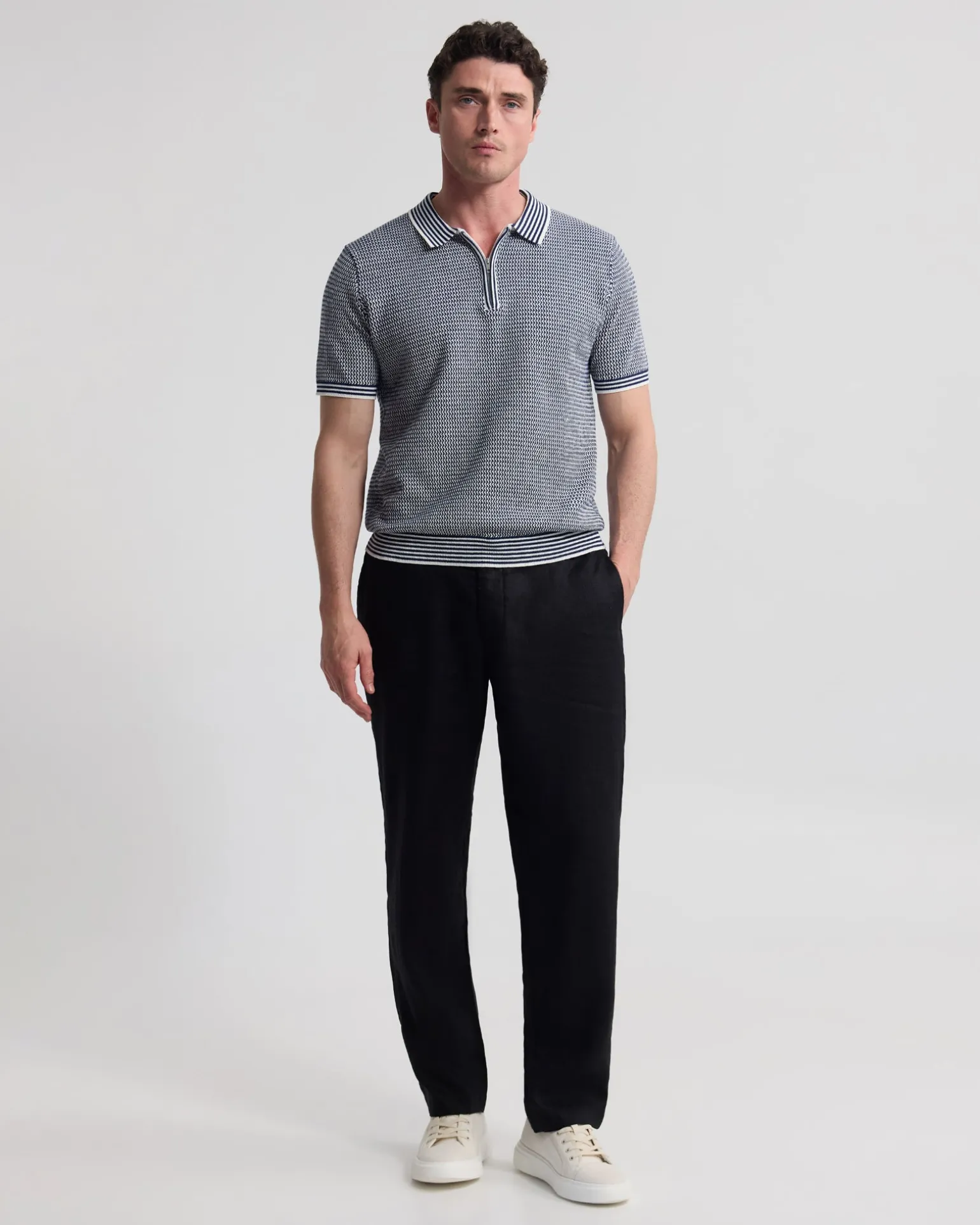 Pedro French Linen Button Pant