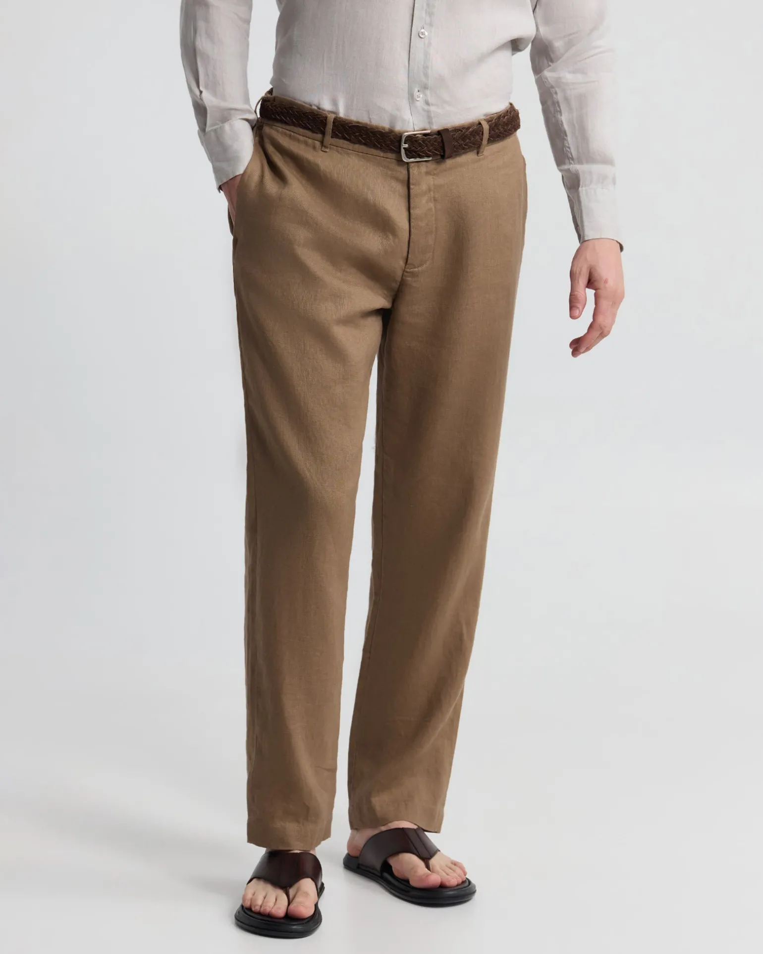 Pedro French Linen Button Pant