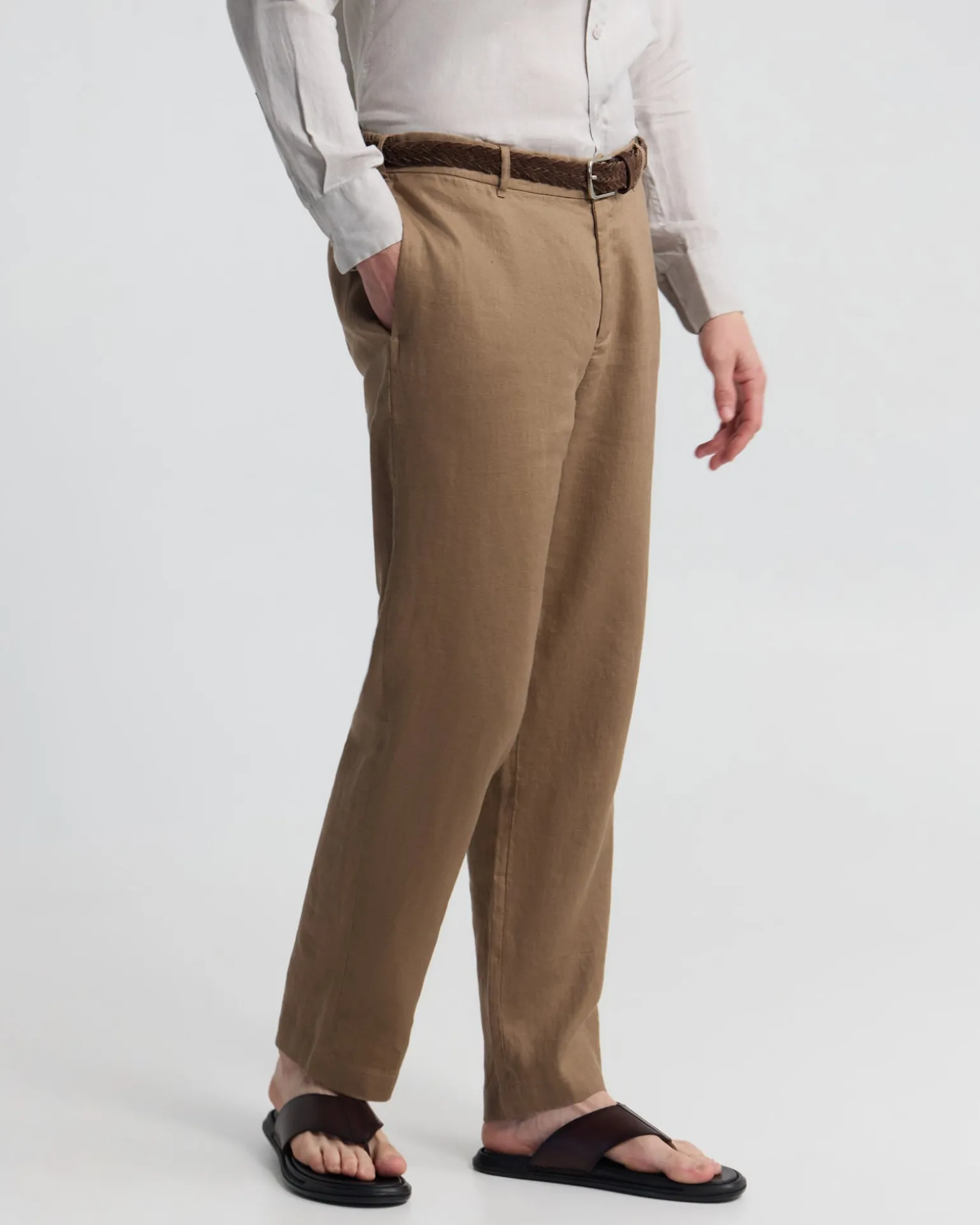 Pedro French Linen Button Pant
