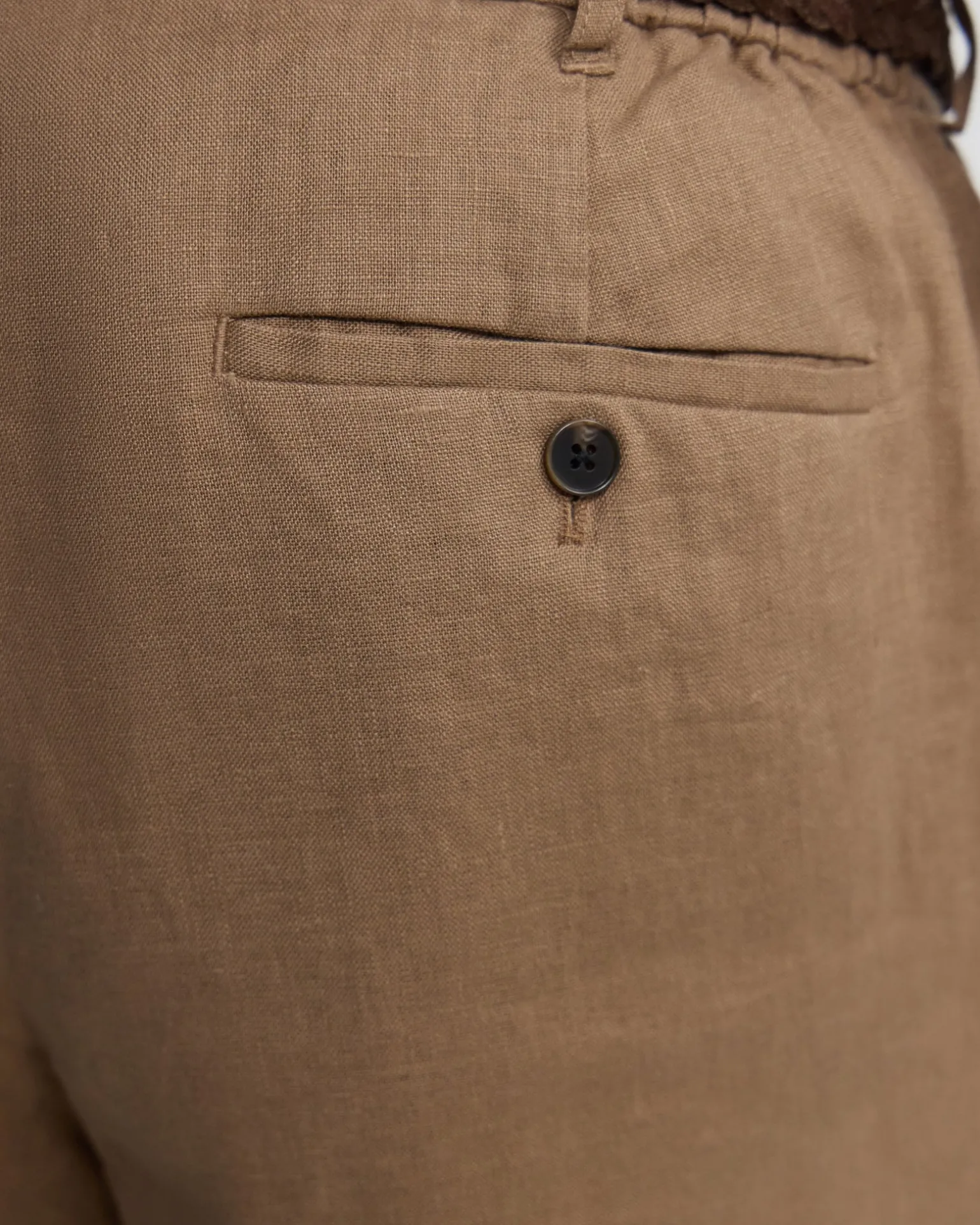 Pedro French Linen Button Pant