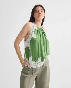 Phoebe Lace Trim Top
