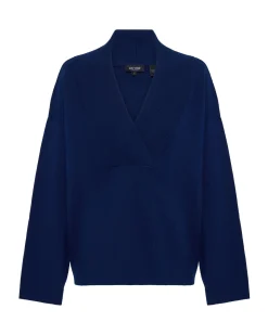 Pia Cotton V-Neck Knit