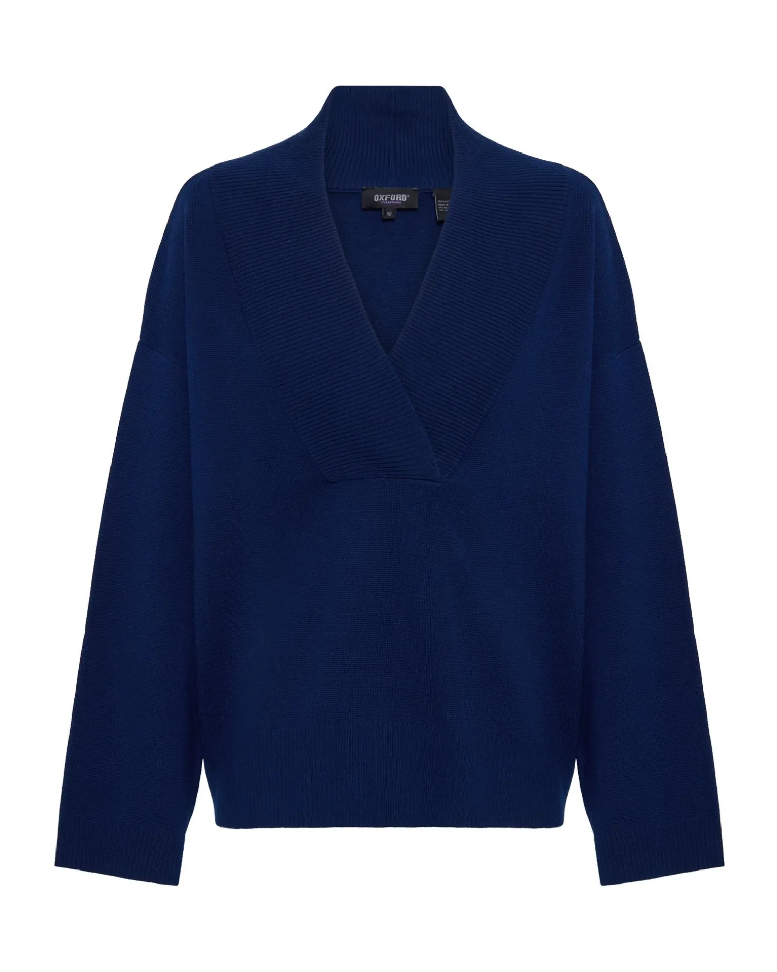 Pia Cotton V-Neck Knit