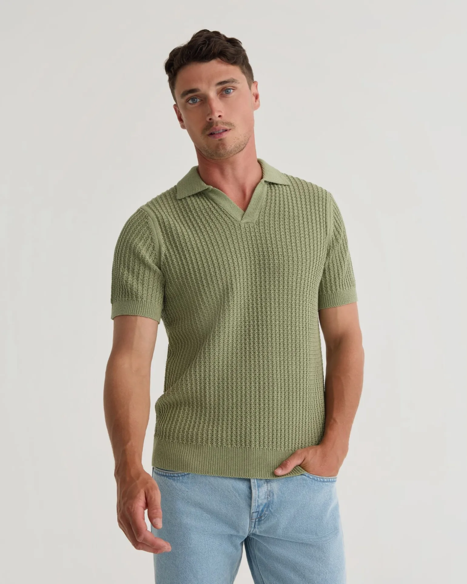 Pierce Knitted Polo