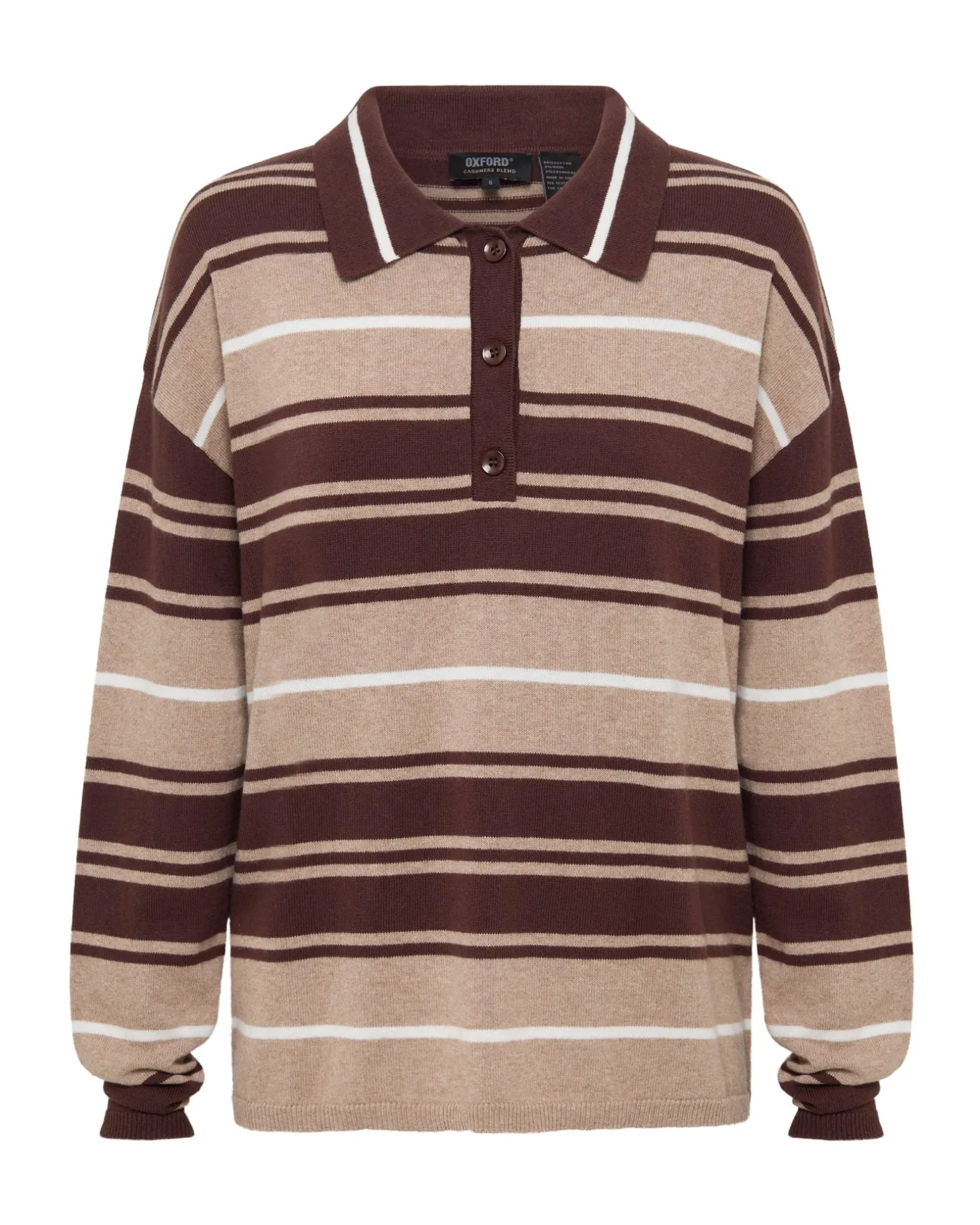 Pip Striped Polo Knit