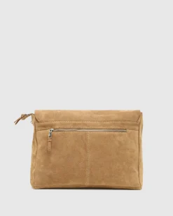 Pivart Suede Satchel Bag